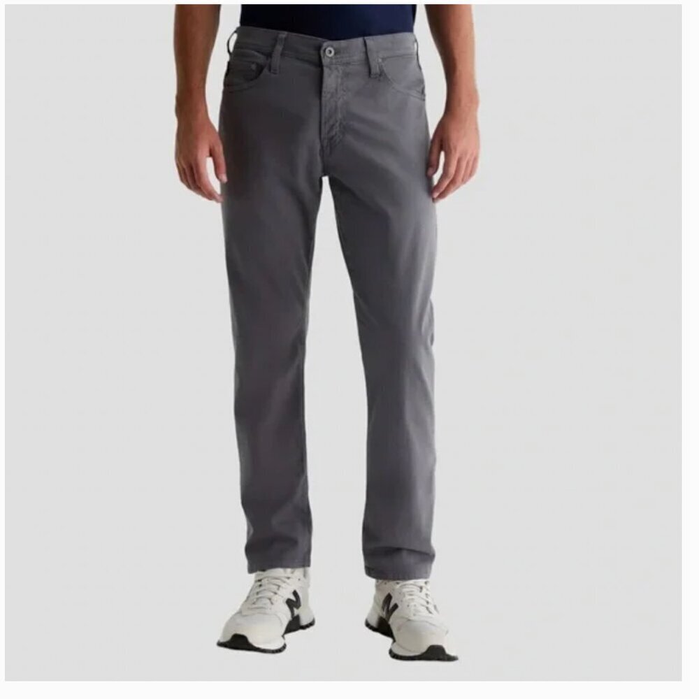 Adriano Goldschmied Mens The Graduate Tailored Leg Jeans grey 34x32